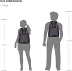 SwissGear Cecil 5505 Laptop Backpack, Dark Grey/Black - Image 6