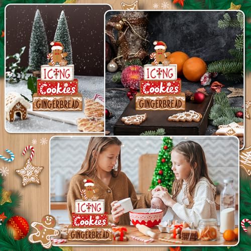 Tiered Tray Decor Set (Icing Gingerbread)