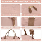 Women Travel Duffle Bags (Pink / X-Large)