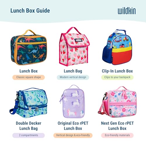 Kids Insulated Lunch Box (9.75 x 7 x 3.25 inches / Black Camo)