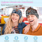 2 Pack Sleeping Headphones (Boho Black+ Blue)
