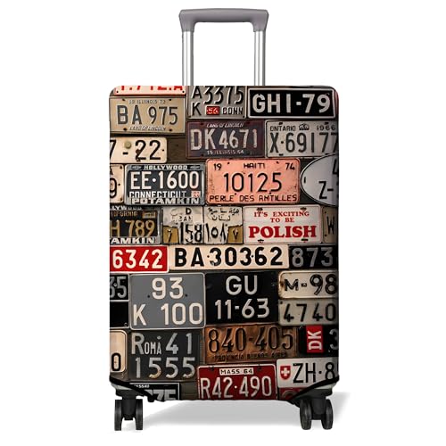 Travel Luggage Cover Suitcase Protector Fits 18 (Travel-17 / L(25-28in))