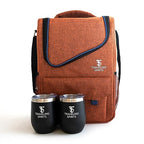 Insulated Wine Carrier (Brown)