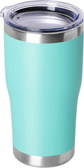 DOMICARE 20oz Tumbler with Lid Stainless Steel Tumblers Bulk, Double Wall by VisittheDOMICARE