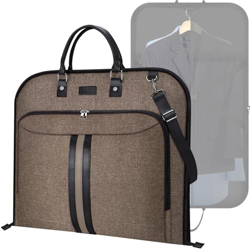 Garment Bags for Travel (Brown / 42")