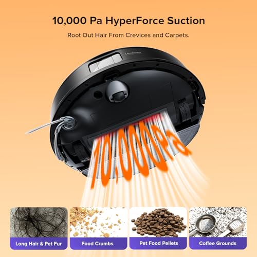 Q10 S5+ Robot Vacuum and Mop (Black)