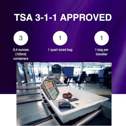 TSA Approved Clear Toiletry Bag 2