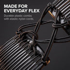 2Pcs Stretchy Comfy Hair Comb Clips