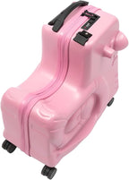 CNCEST 20" Kid's Ride-on Travel Suitcase, Rolling Luggage - Image 7