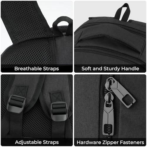Black Backpack (Black / 17.3 Inch)