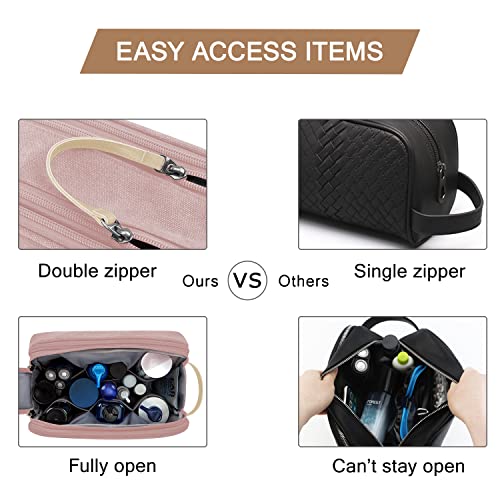 Toiletry Bag for Women (Pink / Large)