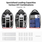 Camera Backpack (03-black-red)