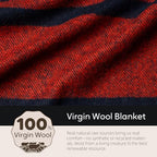 100% Wool Blanket (Sun / Large)