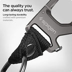 Life Carabiner Key Ring Clip (Key Ring Clip / Gunmetal (1 Pack))