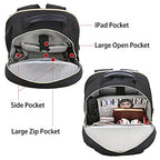 Laptop Backpack for Women (Black D / 17-Inch)