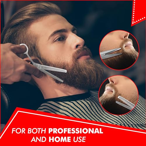 Professional Scissors 6.25" Arc Hair Cutting & Thinning (Combo Set / ARC CONVEX EDGE 6.25")