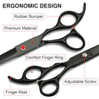 Dog Grooming Kit (Black / 5 Piece)
