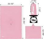 PTEROMY Hooded Rain Poncho for Adult - Image 7