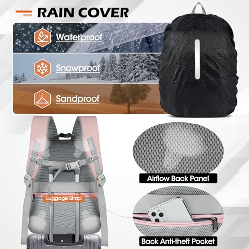 Camera Bag for DSLR SLR Mirrorless Camera (Pink / Medium)
