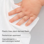 Coterie Baby Wipes for Sensitive Skin, Plant-Based & Plastic-Free Fibers - Image 6