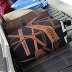 Luggage Cover Fits 31 (XL / Gold Fragile)
