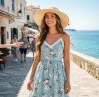 Womens Sun Straw Hat Bowknot Hat Summer Wide Brim Bucket Hats Foldable Beach Sun Hats Roll up UPF 50+ (1 Pack Bowknot Hat: Beige, 4.7" Brim)