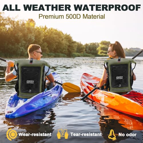 Waterproof Backpack Dry Bag 35L (Green / 85L)