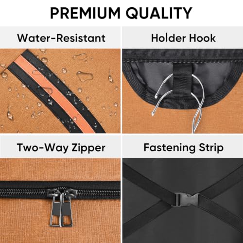 Garment Bags for Travel (Orange / 42")
