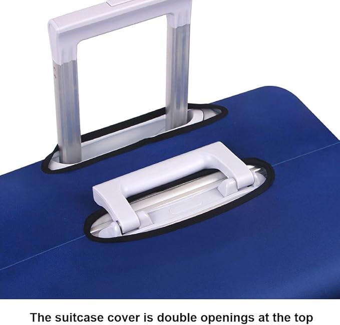 MosaiRudo Thicker Luggage Cover Elastic Suitcase Cover Protector Fits 18-32 - Image 4