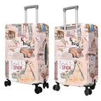 Travel Luggage Cover Suitcase Protector Fits 18 (B-4 / M(22-24in))