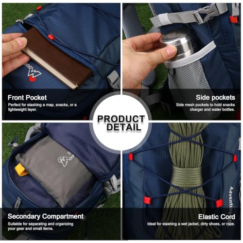 20L Hiking Backpack (Blue&orange-20l / 20L)