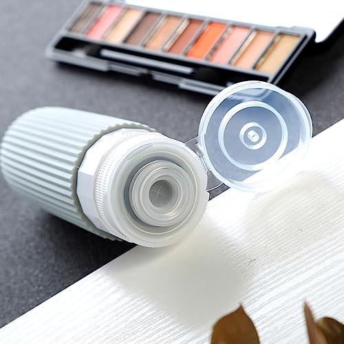 Travel Bottles for Toiletries (3 Ounces / Grey)