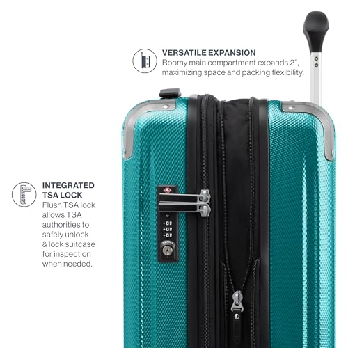 Pathways 3 Hardside Checked Luggage Suitcase (Checked Large 28 Inch / Kayak Teal)