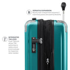 Pathways 3 Hardside Checked Luggage Suitcase (Checked Large 28 Inch / Kayak Teal)