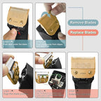 Golden Replacement Blades Compatible with AGC BDC BGC Classic 76 A5 5Pcs (0.5mm-9.5mm 5 PACK)