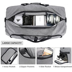 80L Duffle Bag for Travel (80L / Gray)