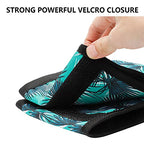 Luggage Travel Cup Holder Free Hand Drink Carrier (Hook & Loop: Leaf)