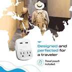 Universal Travel Adapter (White)