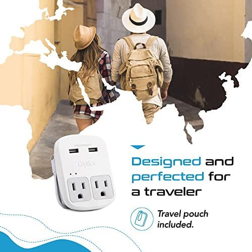 Universal Travel Adapter (White)