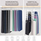 Pants Hangers Space Saving (White / 4 Pack)