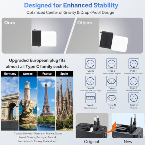 Travel Adapter (Black)