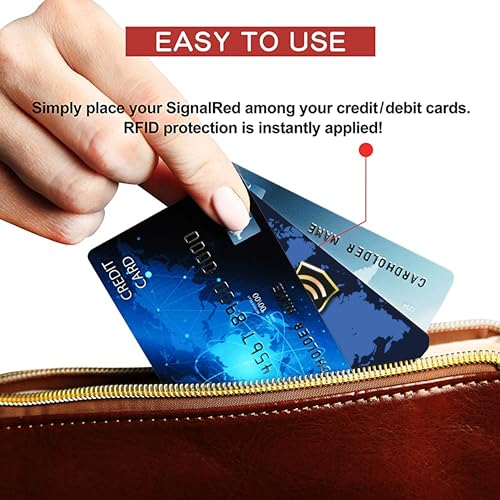 10 Pack RFID Blocking Card for Credit Debit ID Card (Blue WM)