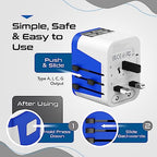 Travel Adapter Worldwide (White)
