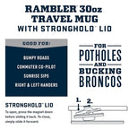 Rambler 30 oz Travel Mug (Agave Teal)