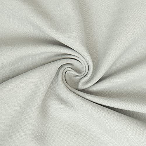 Toddler Pillows with Pillowcases Set (Light Grey (Microfiber) / 13x18 Inch (Pack of 2))