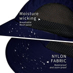 Sun Hat for Men Women with Neck Flap (6 3/4-6 7/8 / 1pack-navy)