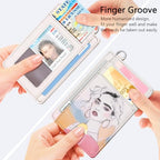 Slim Minimalist Wallet RFID Credit Card Holder for Men (small / Modern Lady)