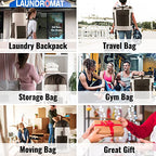 Laundry Bag Backpack 125L Extra Large (Khaki)