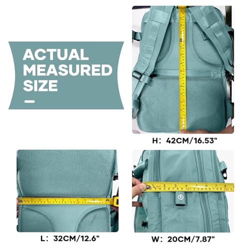 Travel Backpack For Women Men (25l / Blue)