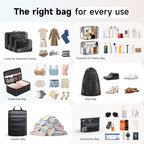 Packing Cubes for Travel (03 Black)